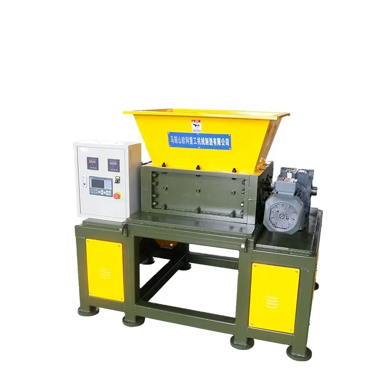 
cheap plastic double shaft agricultural waste food waste root crusher waste industrial shredder 