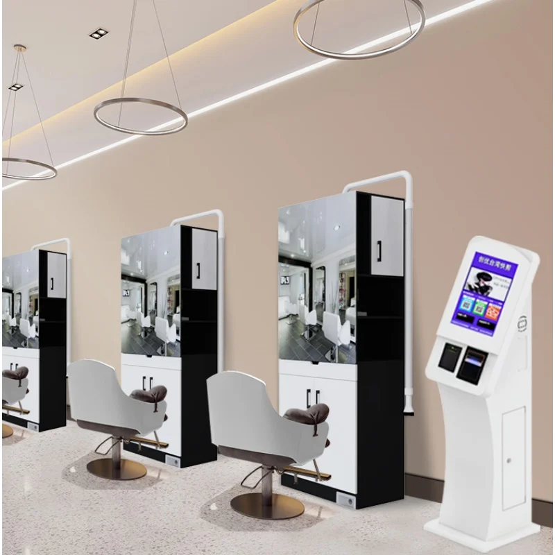 21.5 32 43 inch Android11 Win10 Linux Restaurant Self Order Payment Totems Check In Out Kiosk With Thermal Printer