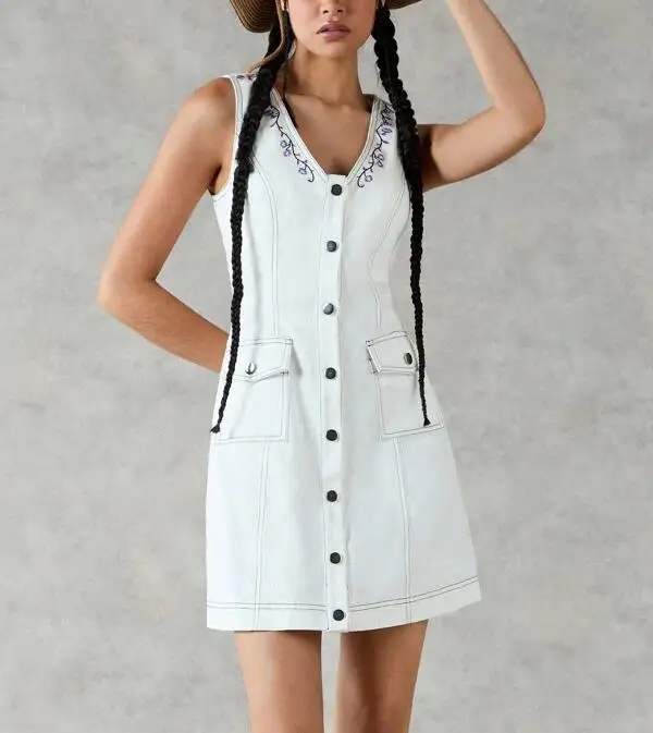 Wholesale 2024 Autumn New Simple And Versatile Contrast Color Bandage Waist Stitching Knitted Lantern Sleeve Women Dresses