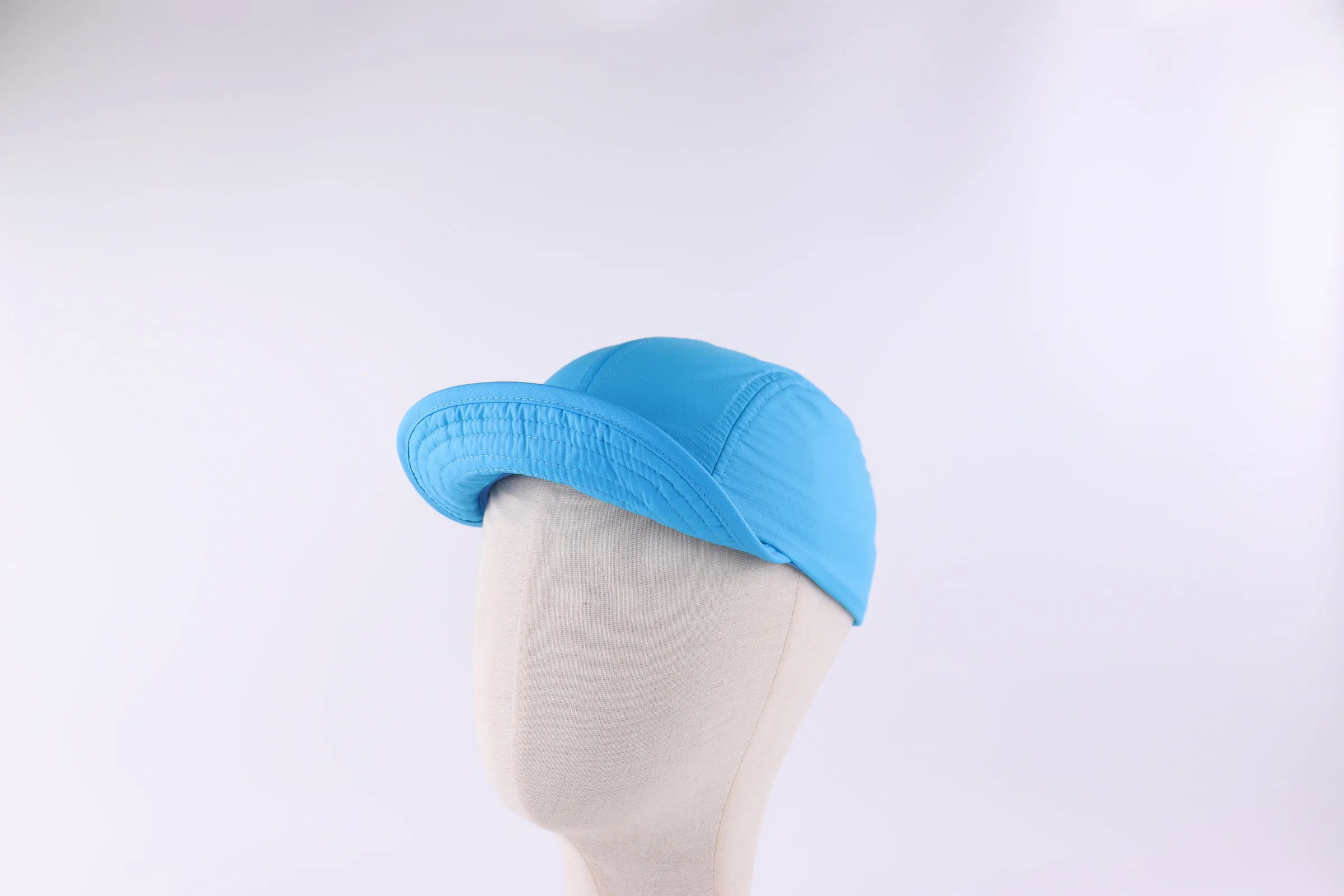 Custom Logo Sports Cap Soft Panel Camper Cap with Fold Label Waterproof and Reflective Printing for Fishing Beach Performance