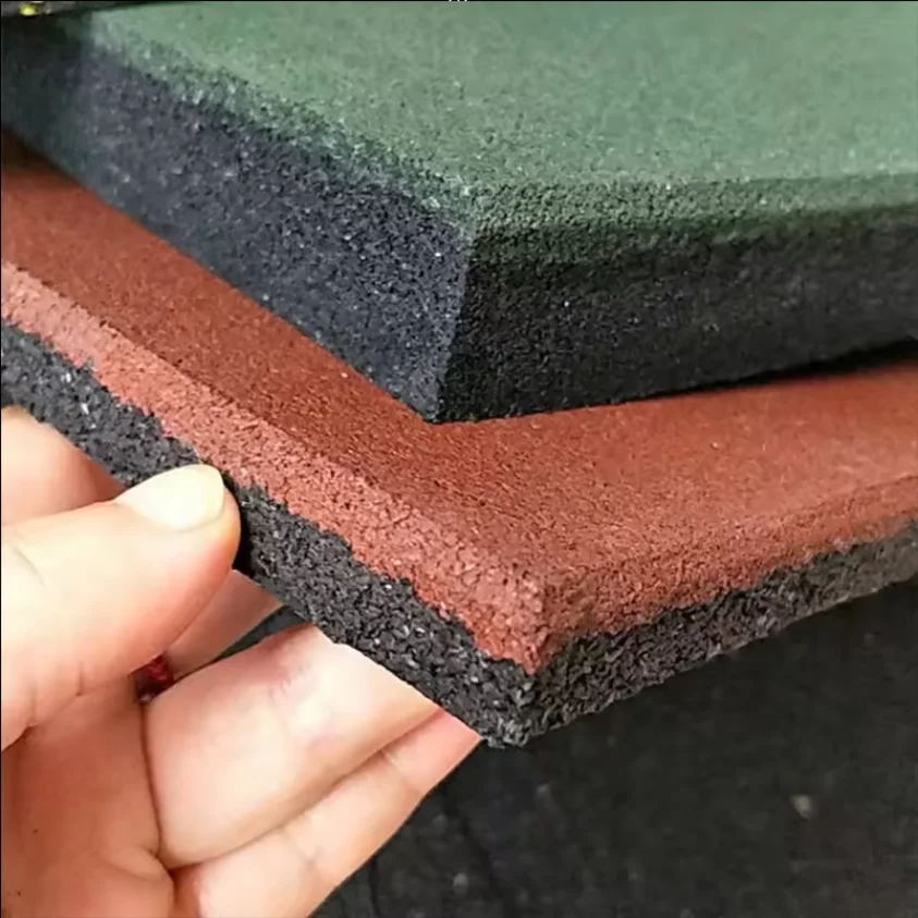 Factory Price High Quality Outdoor Playground Gym Rubber Flooring Mat Tile