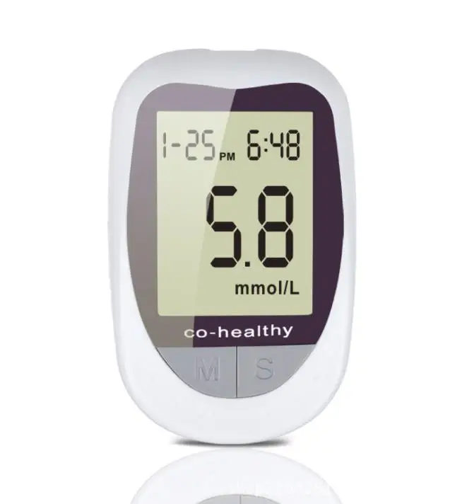 Blood Sugar Glucometer  Glucometro For Diabetes Patient  Measuring Blood Sugar Glucometer With Diabetic Test Strips