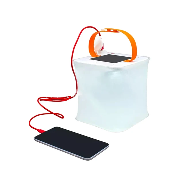 Outdoor Tents Light Charging Solar Light Portable Led Collapsible Hanging Camping Lantern