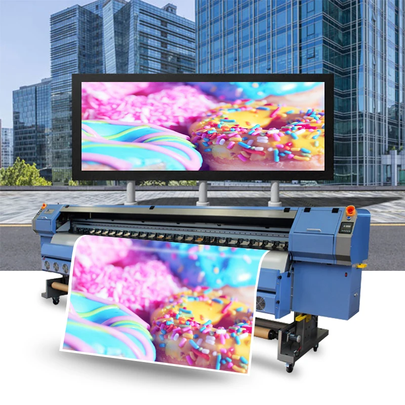 240sqm/h with 4/8pcs Konica 512i printhead printer 3.2m digital vinyl flex banner solvent printer/plotter/printing machine