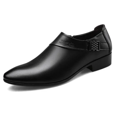 A010 Big size Mens Luxury Wedding Shoes Leather Elegant Business Mens Dress leader Shoes for Men 2021