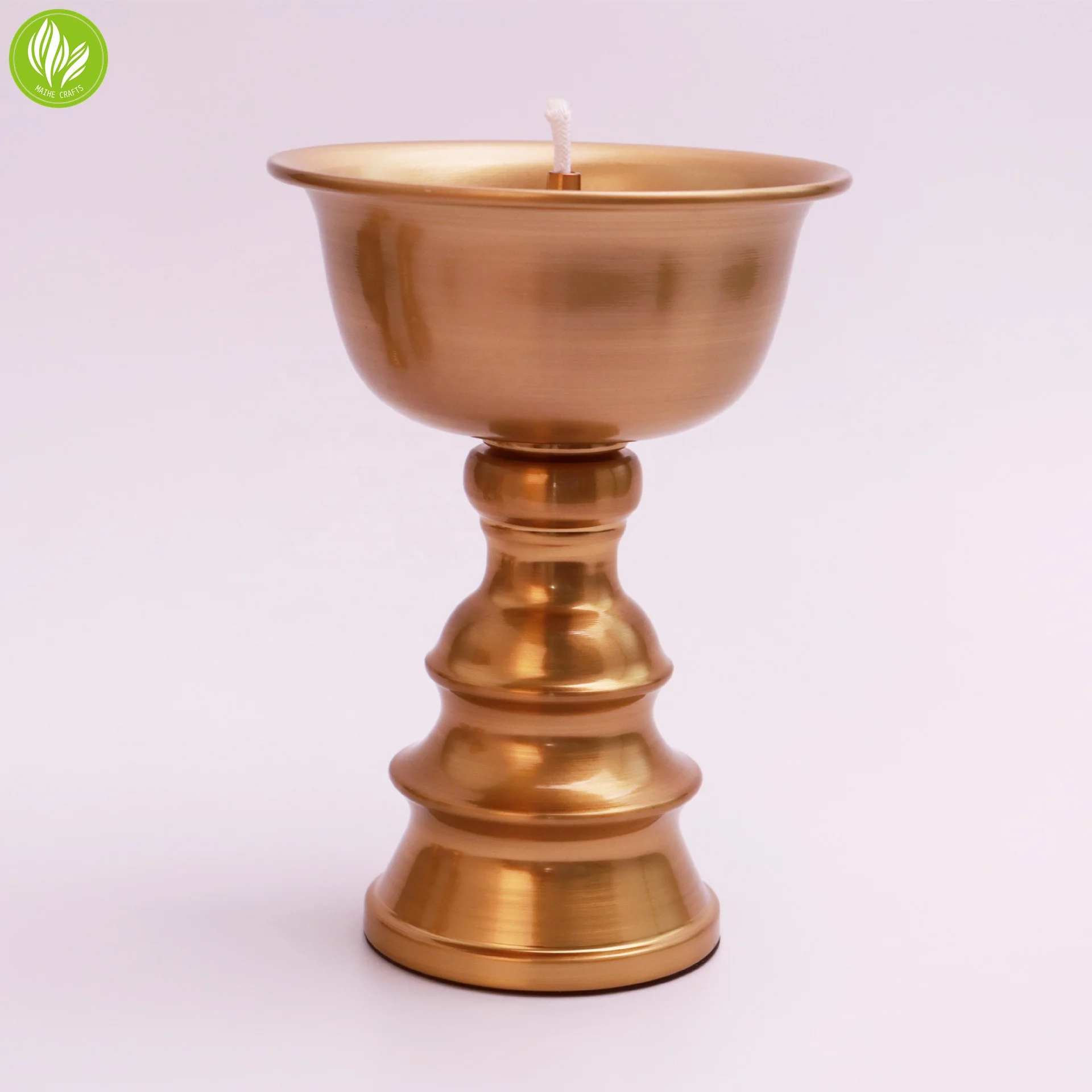 Тибетская буддийская масляная лампа L