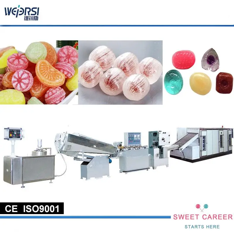 BOILED HARD CANDY MAKING MACHINERY LINE