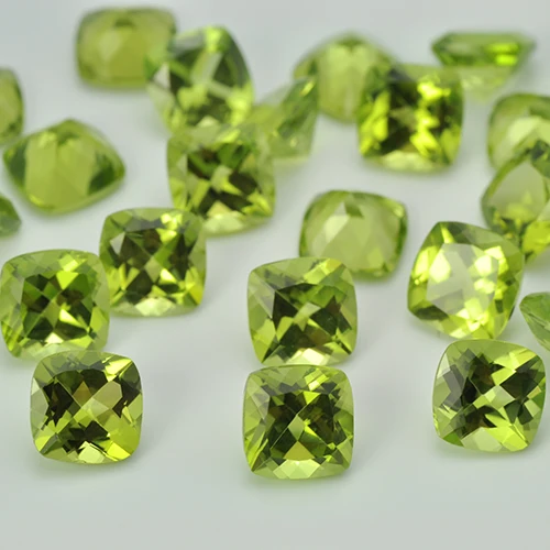 2GN04019A Wholesale Best Peridot Stone Price Natural Oval Cut Loose Peridot Stones