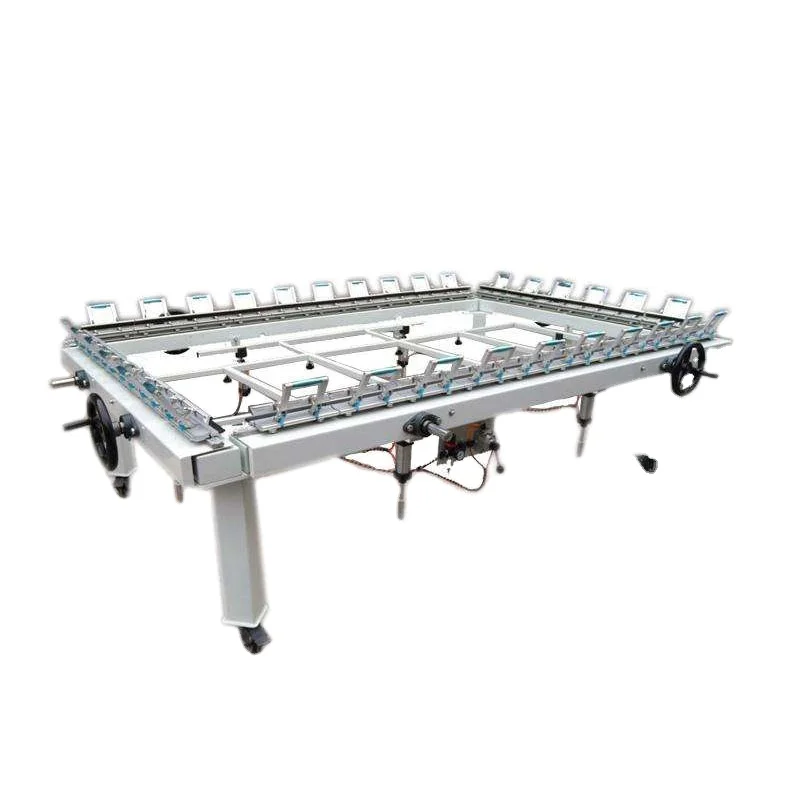 Manual silk screen stretching machine