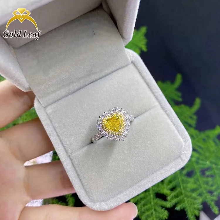 Обручальное кольцо из натурального белого золота, 18 карат