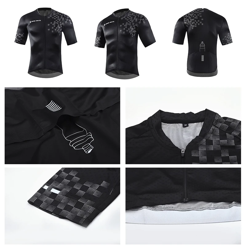 Chinese Manufacturer Cycling Set Cycle Jersey Bicycle Clothing Fabric Men Jersey Cycling Wear