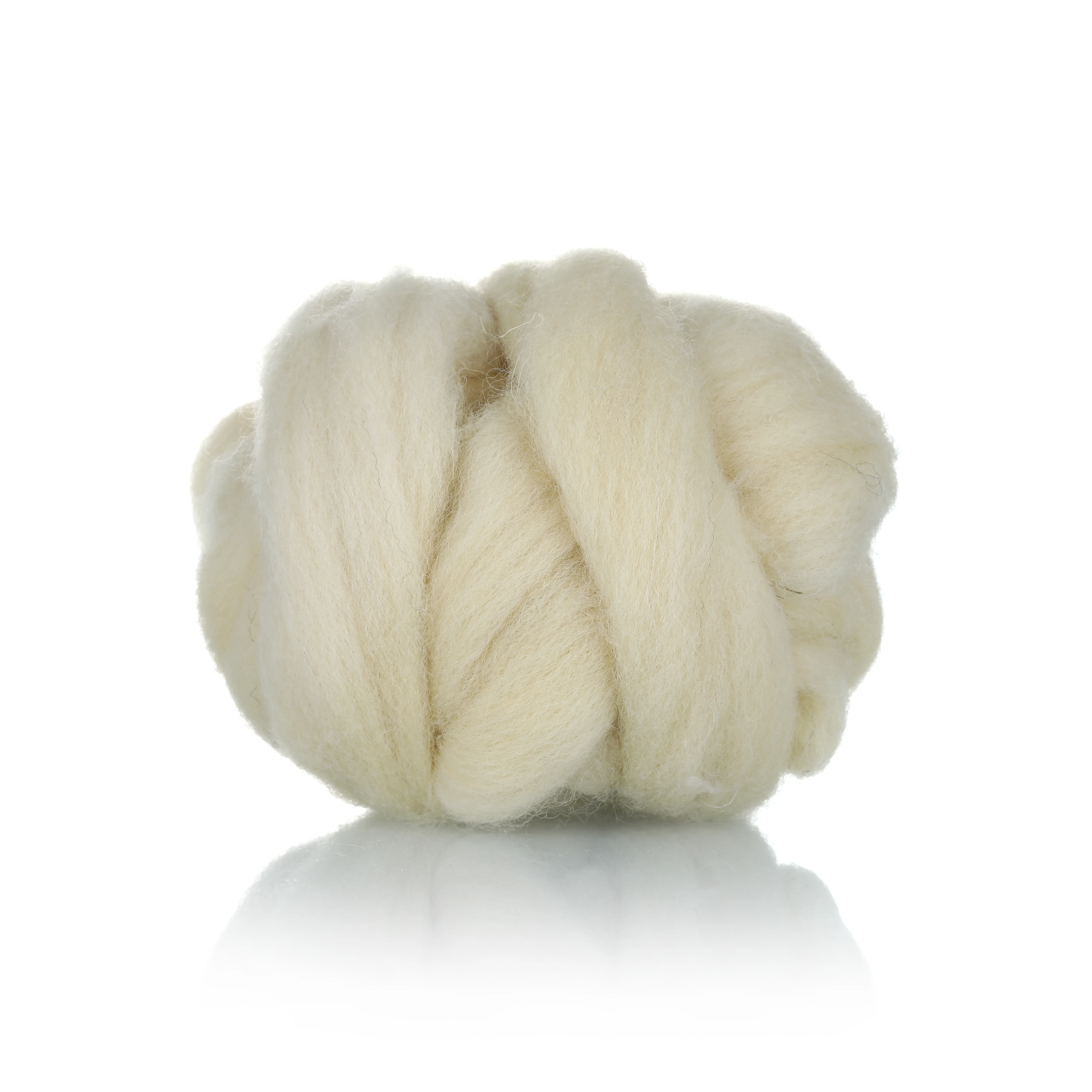 Wholesale Wool Tops 16.5mic-29.0mic Sheep Wool Roving for Felting Natural