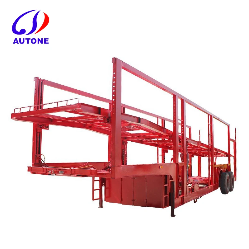 China Customized Car Carrier Trailers Car Auto & Transportation Semi Trailer For Sale