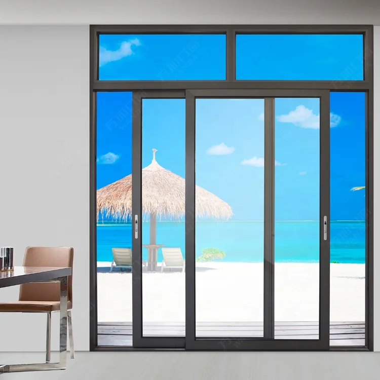 
WANJIA Waterproof aluminum sliding glass bedroom doors 