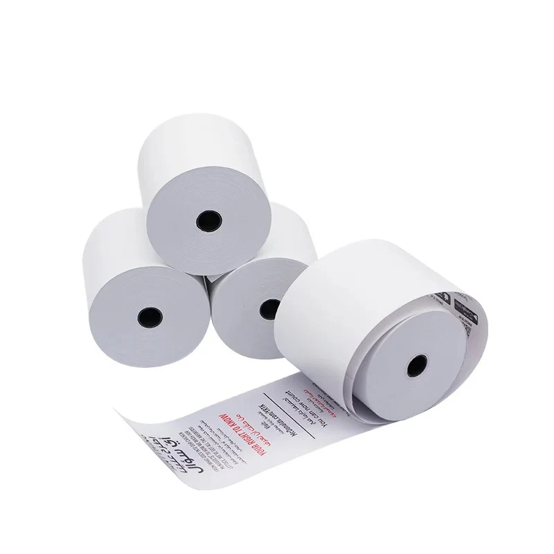 New Supply Eco-friendly 57x50mm Thermal Rollers Paper Roll for Receipt Atm Pos Systems