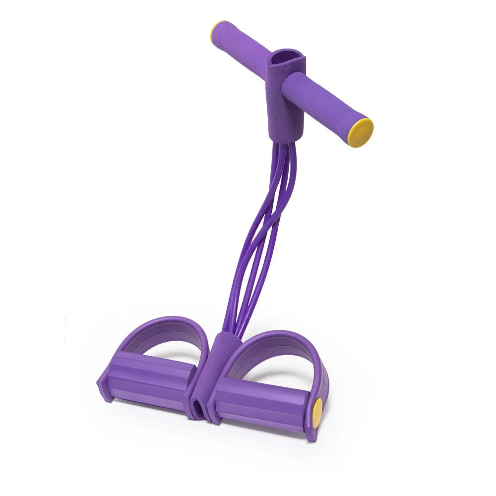 Fitness Resistance Bands Latex Tube Exerciser Pedal 4 Sit-board Rope Pull Elastic Bands