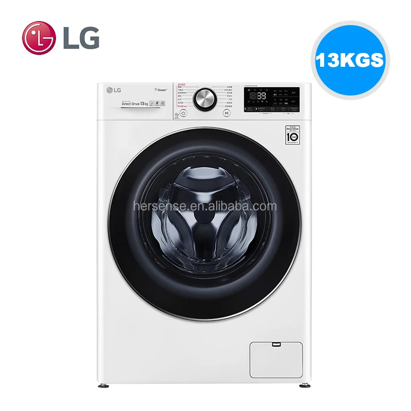 LG Automatic Washing Machine Front-Load Washers 13KGS Lavadora Inverter Motor for Home