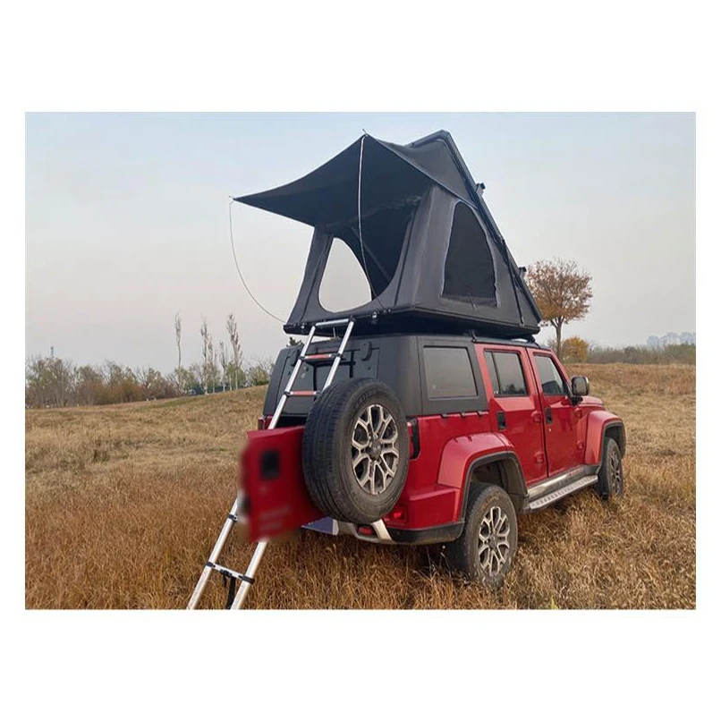 China Clamshell Kings Roof Top Tent Camping Triangle Hard Shell Roof Top Tent