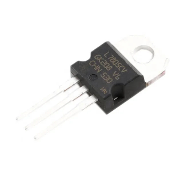 L7805CV-DG Power Circuits Standard Regulator Pos 5V 1.5A 3-Pin(3+Tab) TO-220AB Tube integrated circuits ic chip L7805CV-DG