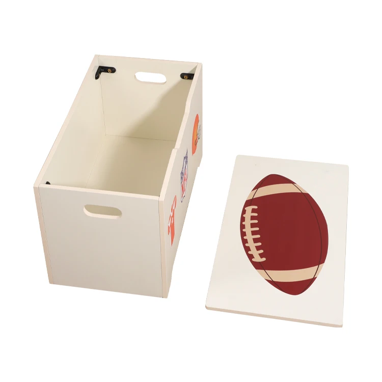 Heated style Wooden storage box kids furniture kids toy