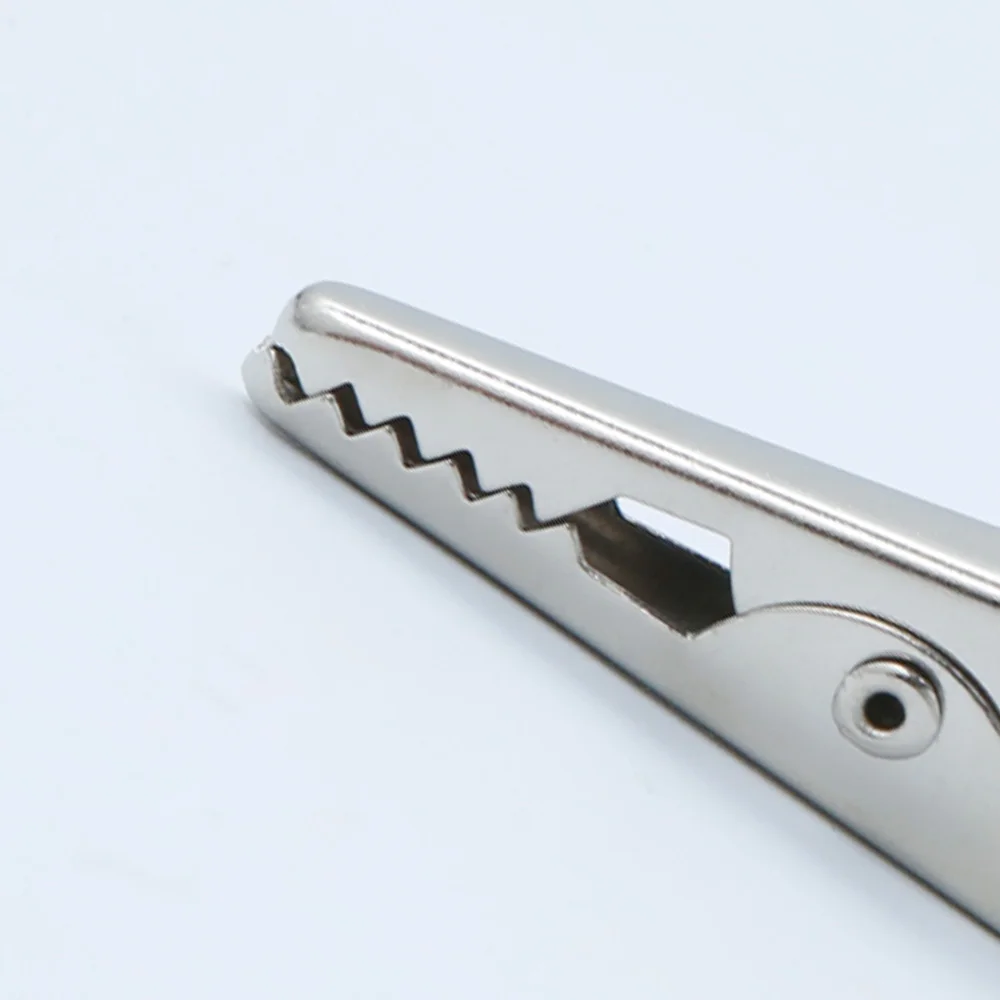 Прямая поставка с завода, высококачественный зажим крокодил из нержавеющей стали, Электрический с пластиковыми ручками