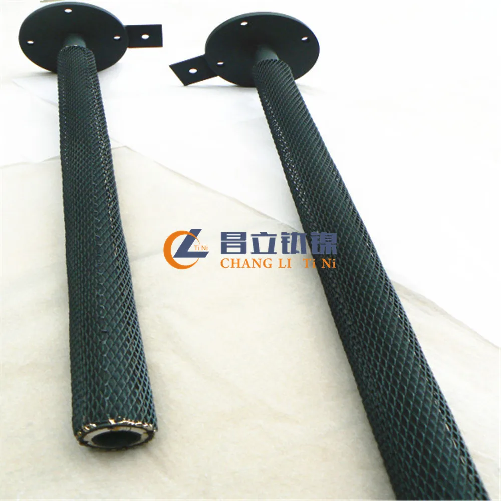iridium oxide coated titanium anode for gold recovery