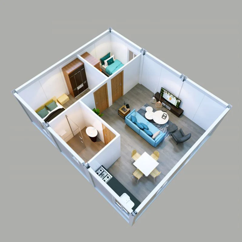 Portable Movable Detachable Prefabricated Home Modular Prefab Customized Tiny Casas Prefabricadas Modernas