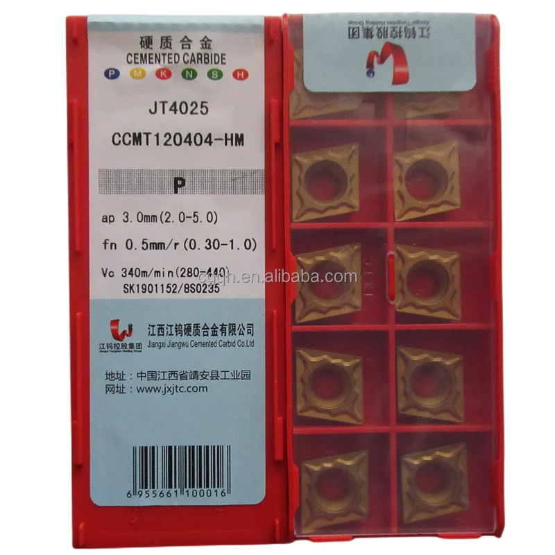 JXTC CCMT CCMT120404-HM JT4025 твердосплавные вставки CNC токарные инструменты для токарного станка качественные товары