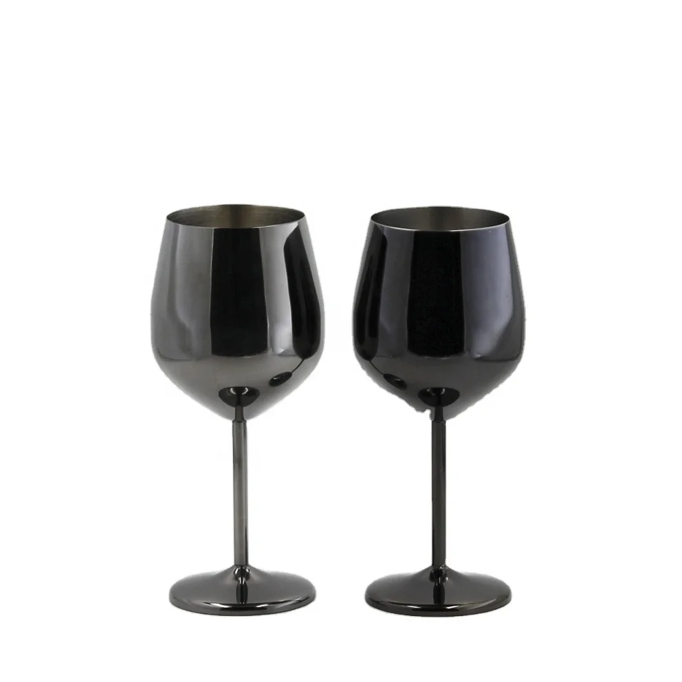 Stainless Steel Wine Glass Stainless Steel Martini Cocktail Glass Wine Goblet