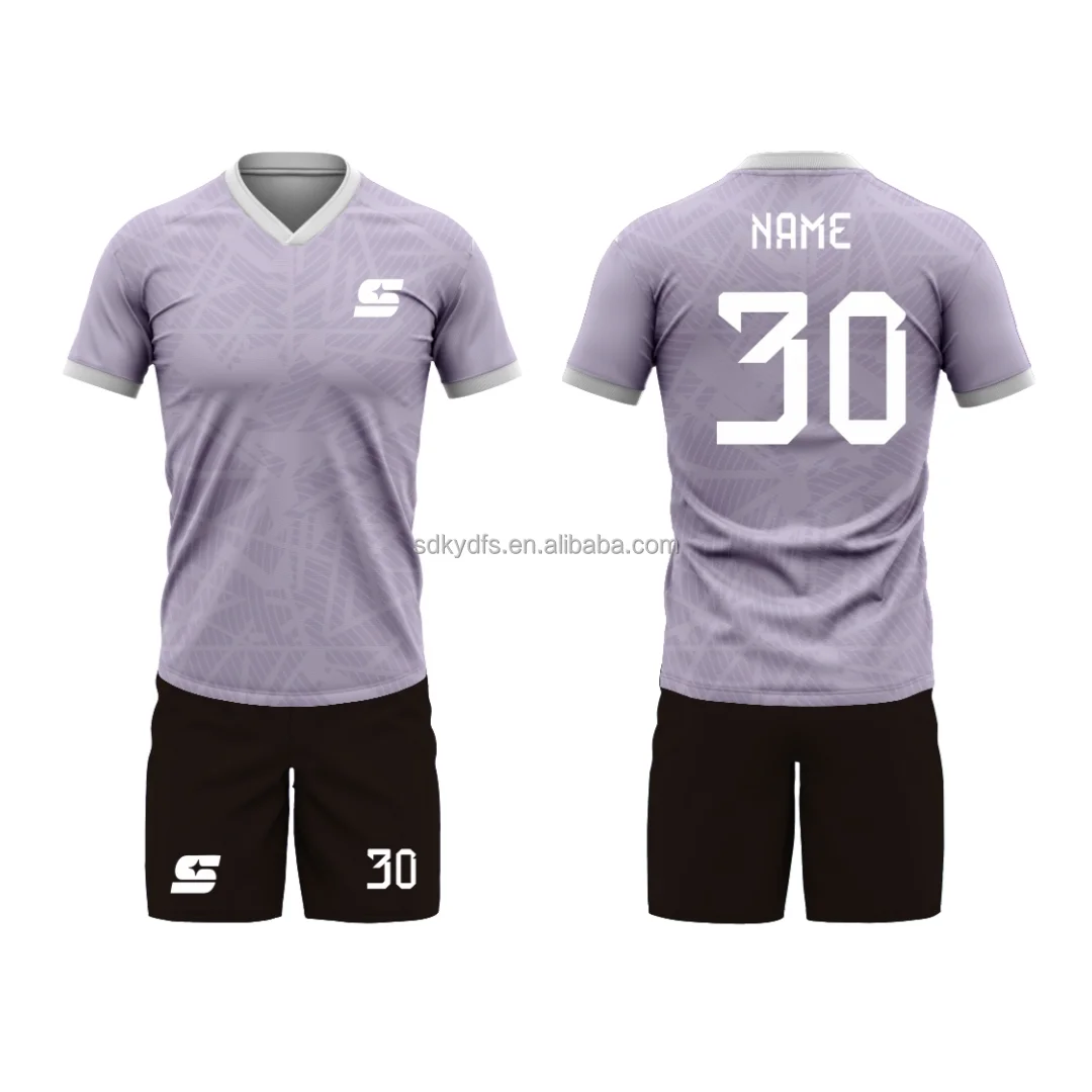 Custom Designed Kids Football Set Quick Dry & Breathable Jersey Green with Custom Team Name & Logo Printing-Wholesale