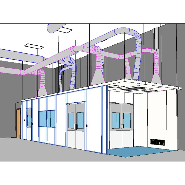 Clean Room Air Conditioning System Air Handling Units Hvac Systems For Semiconductor Clean Rooms