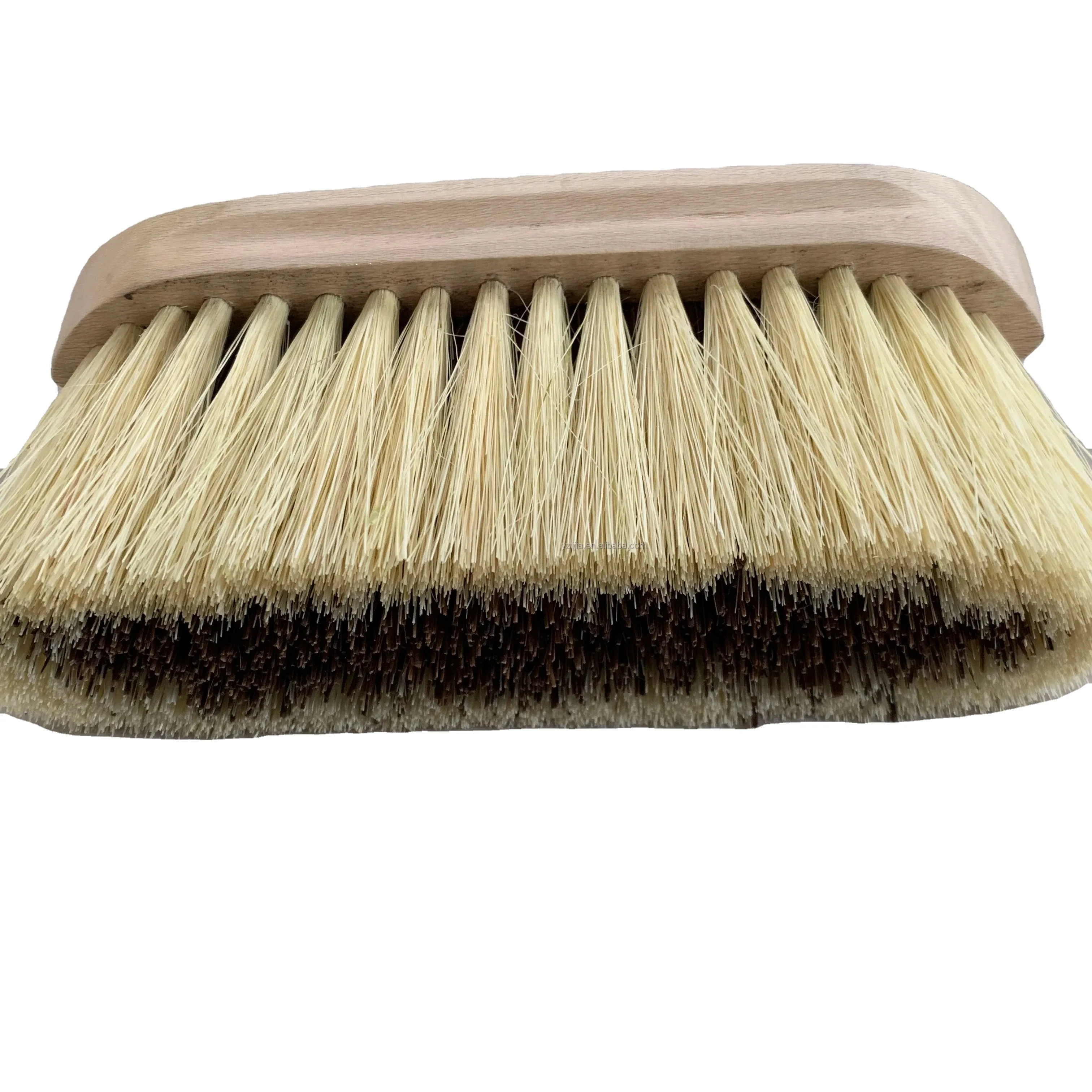 Natural Bristle Wooden Flick Brush for Racing Horses Horse Care Product