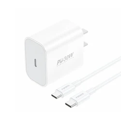 Wholesale USB-C PD30W wall charger with cable fast charging charger kit