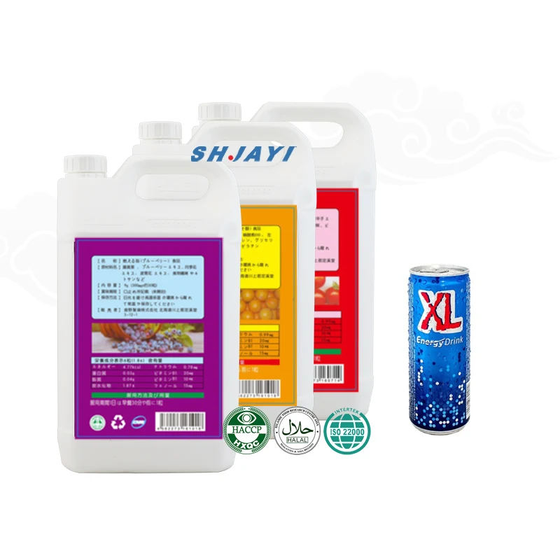 Без рецептуры 50 раз концентрированный энергетический напиток содовый сироп для производства газированных энергетических напитков на заводе по производству