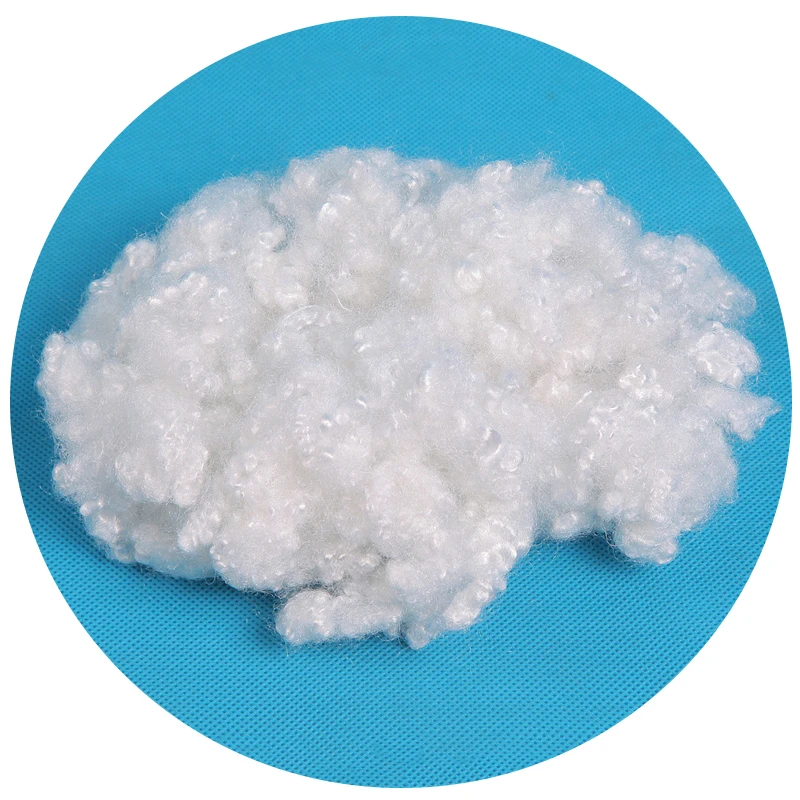 15DX32MM white recycled polyester stable fiber