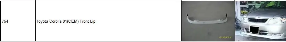 High Quality For Toyota Corolla BMX Front Bumper 3-Door Rear Bumper (OEM) Front Lip Body Kit Car For Toyota Corolla