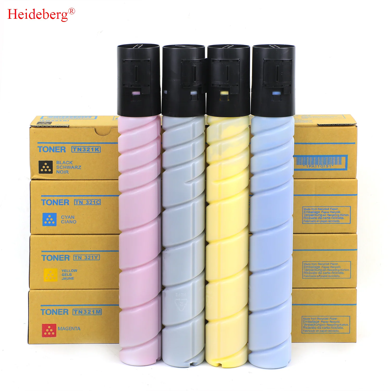 Тонер от производителя цветной тонер-картридж TN321 для цветного копировального аппарата Konica