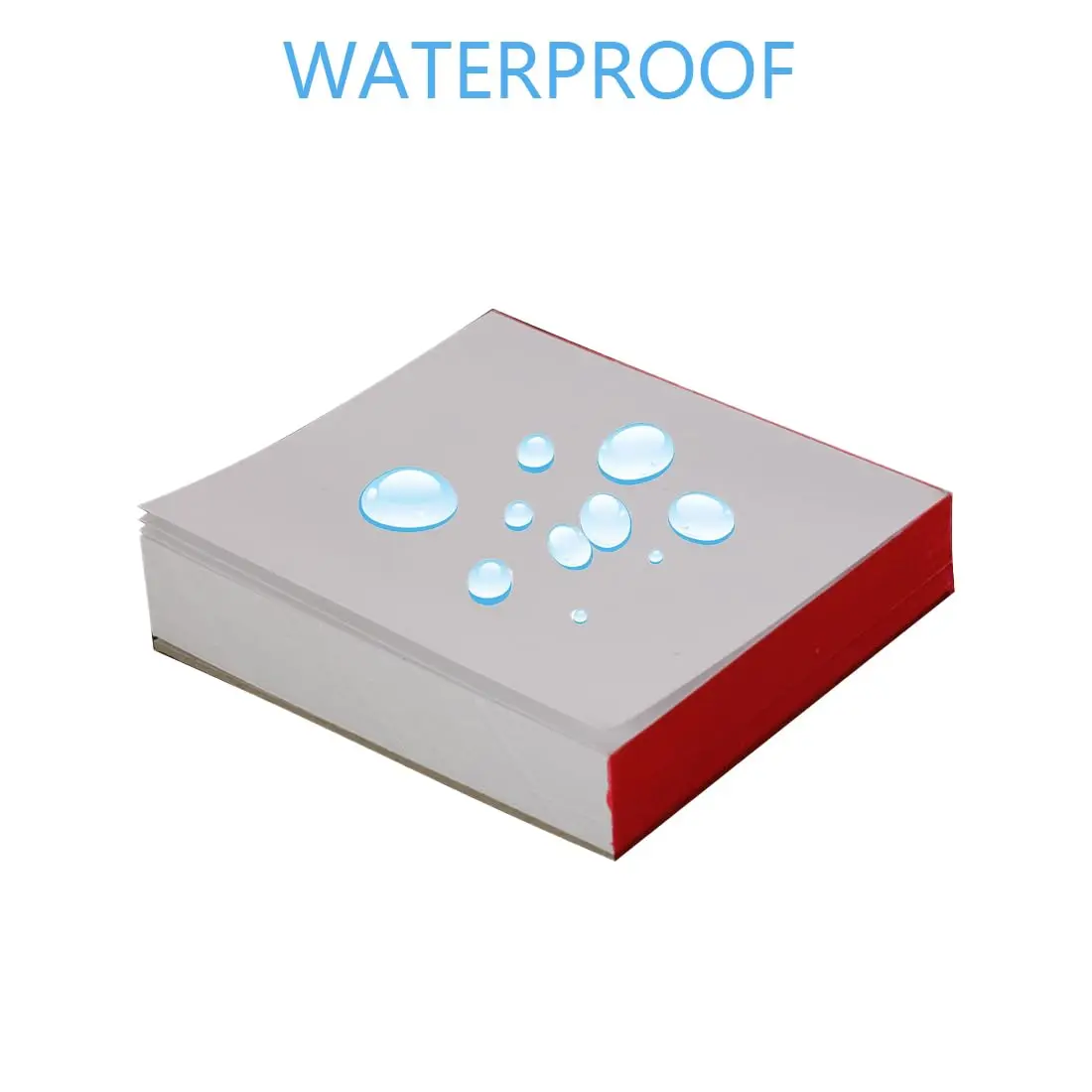 SJ Disposable Dental Mixing Paper 2 Sides Mixed Paper Multi Purpose Waterproof Mixing Pads for Dental Composites Material