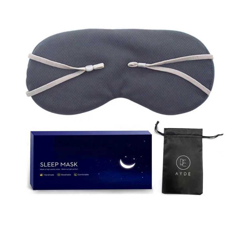 2022 Высококачественная маска для глаз, двухсторонняя крутая и теплая Регулируемая дорожная маска для сна, маска для глаз из молочного шелка