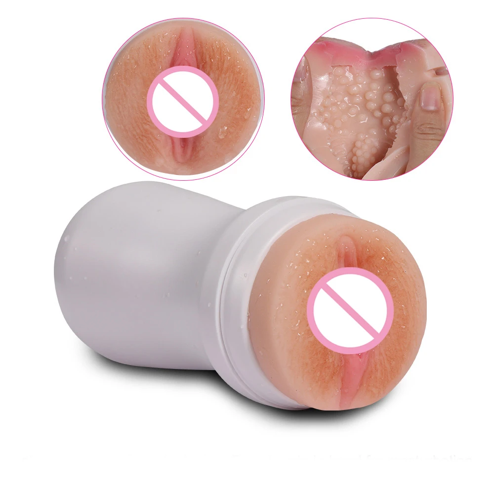 
Pocket Real Pussy Artificial Vagina Male Masturbators Cup Soft Deep Throat Realistic Anal Soft Silicon Sex Toys for Men sextoys 