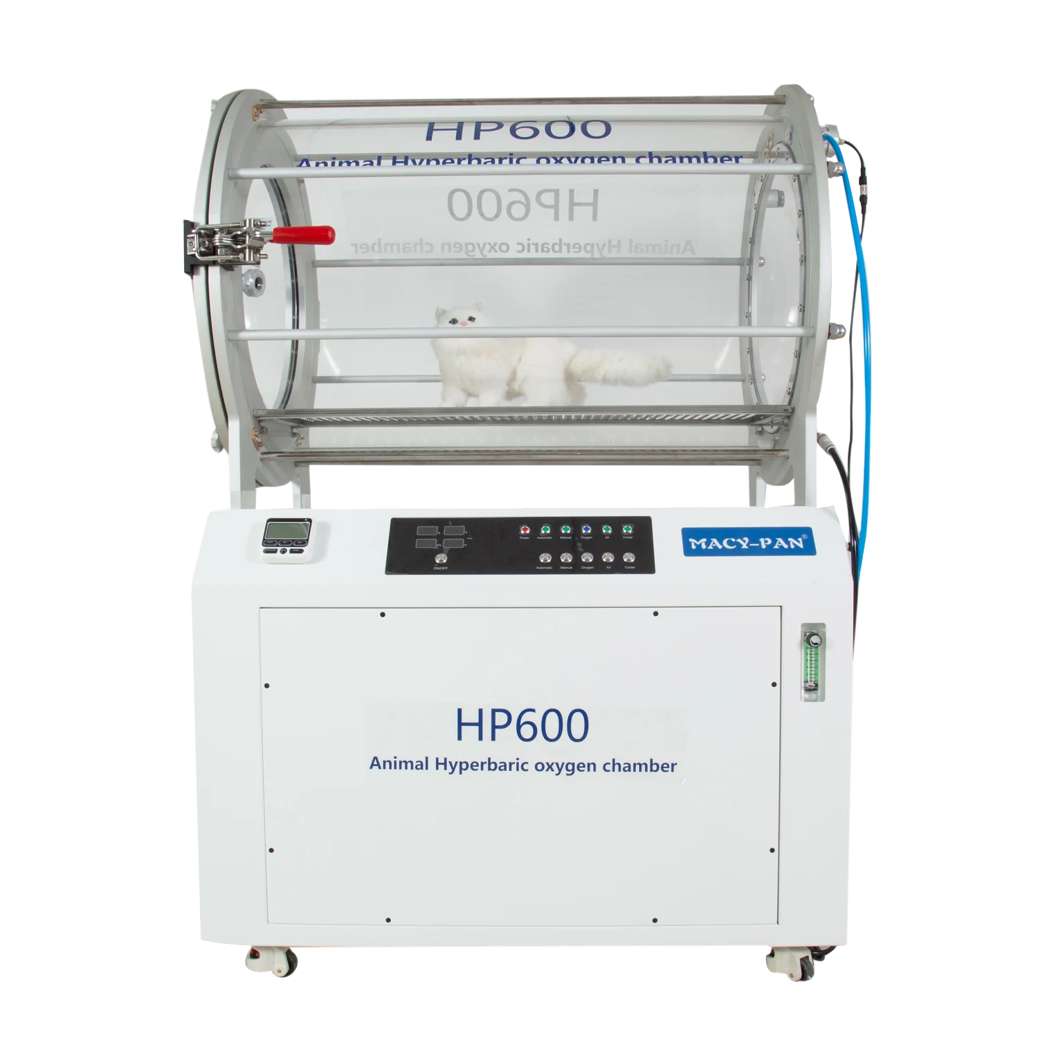 HP600 macy -pan hard type animal veterinary hyperbaric oxygen hbot chamber for sale oxygen therapy for dogs or cats