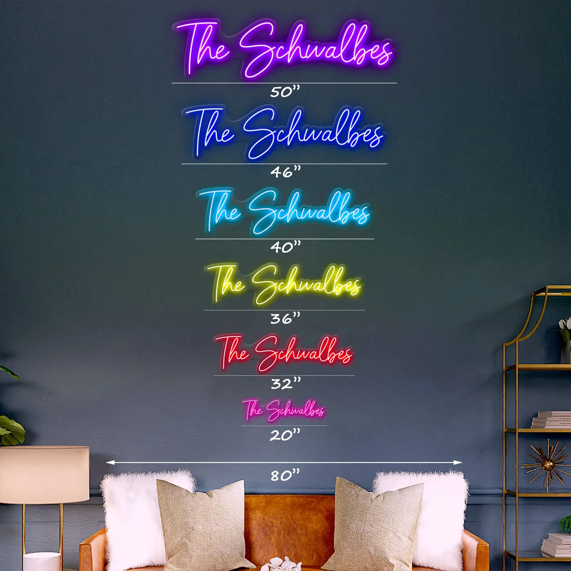 2022 Drop Shipping Popular Advertising Decorative Electronic Signs Custom Acrylic Led Neon Light Letter Sign for Wedding Party