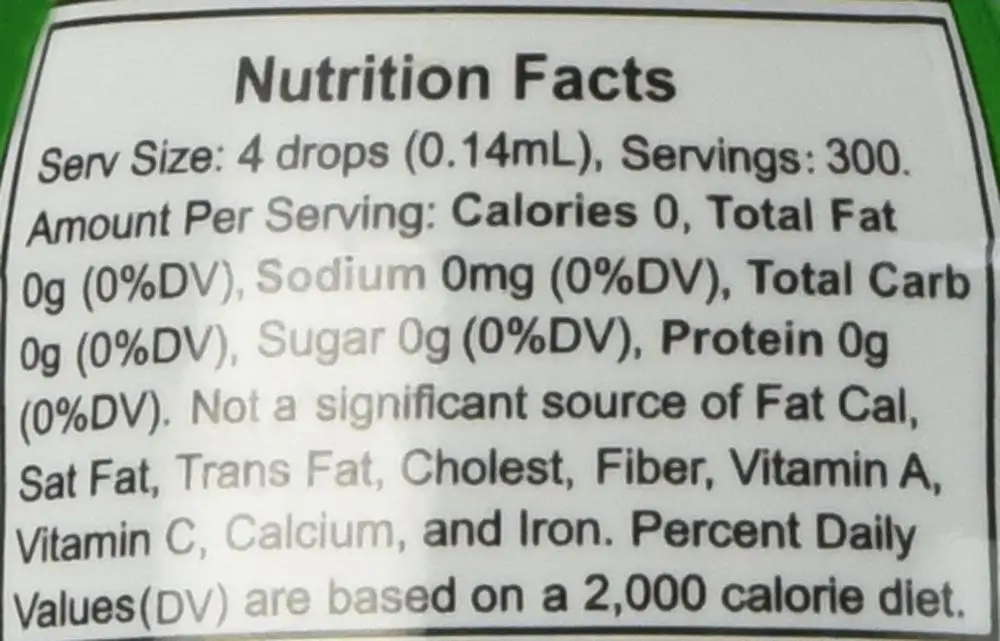 EZ-Sweetz Stevia Liquid Sweetener, 1.36 oz Bottle