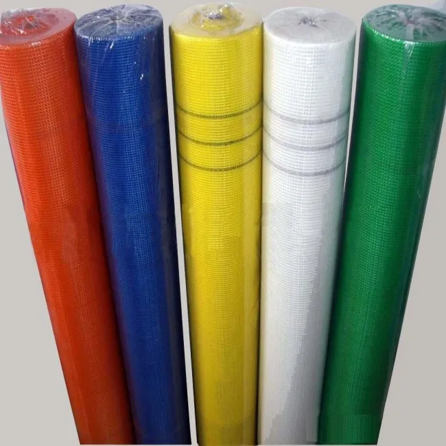 Alkali-resistant fiberglass mesh with flame retardant coating 160g 4x4MM