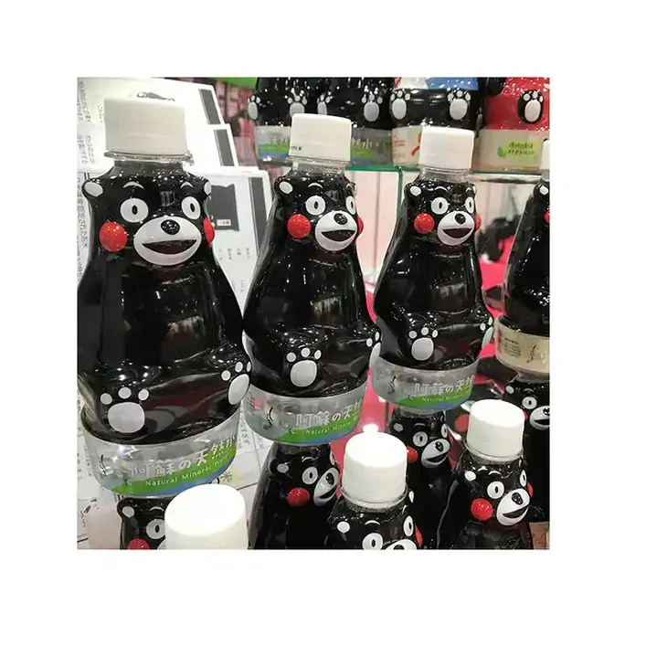 Kumamon милый дизайн упаковочная бутылка поставщик натуральной минеральной воды цена