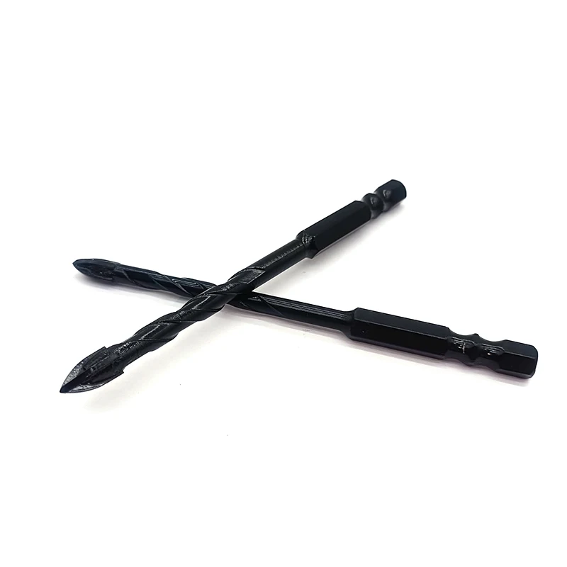 Hexagonal Tungsten Carbide Drill Bit Set Diamond Core Drill Bits for Glass Marble Creamic Tiles