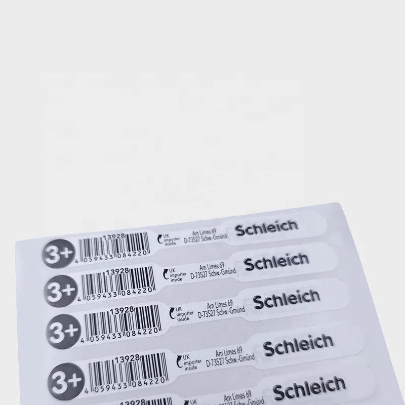 Custom Adhesive Cable Label Waterproof Vinyl Jewelry Glasses Sticker Roll Eyewear Price Tag