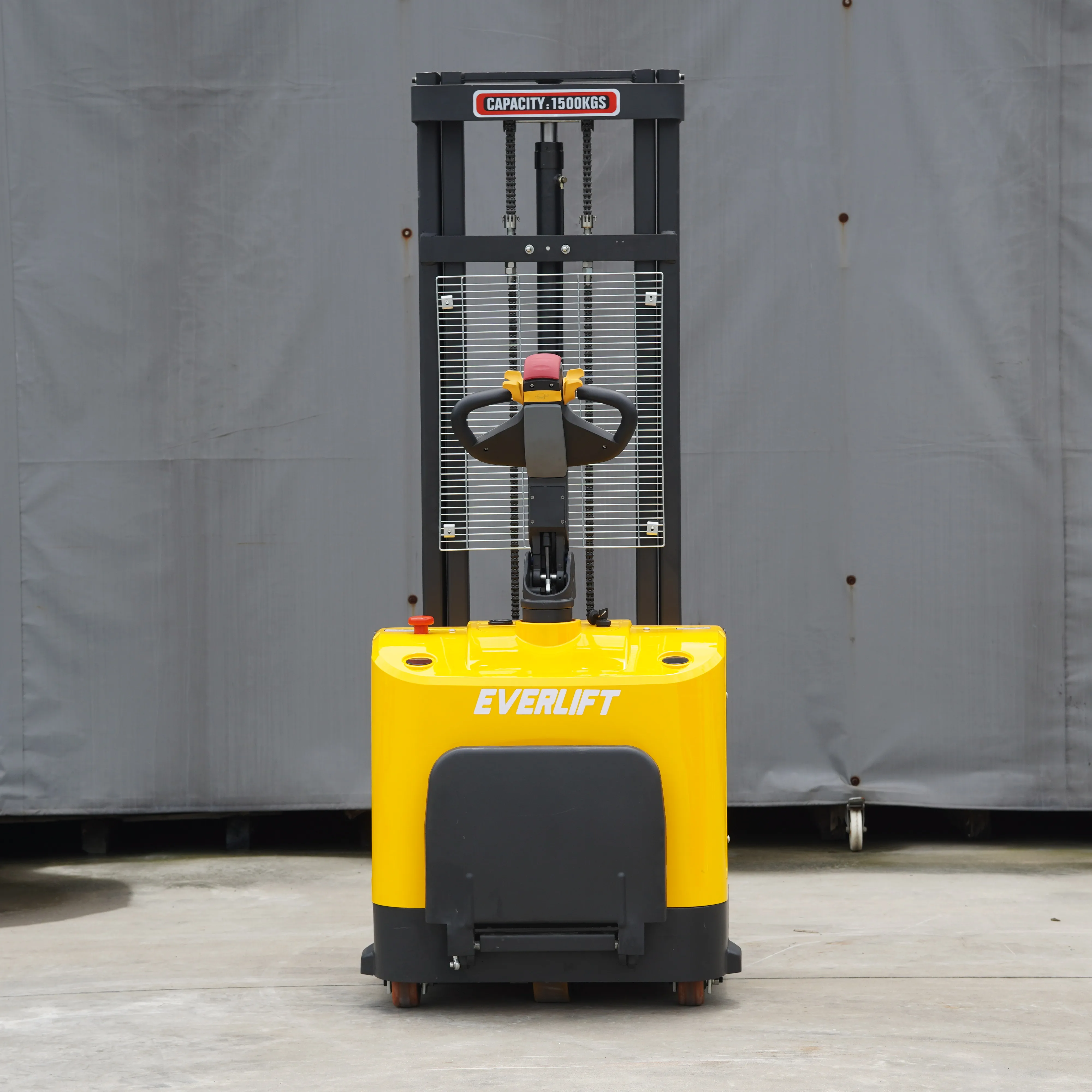 Everlift 1.5 Ton hot sale Economical Electric stacker walkie ride on most popular electric stacker