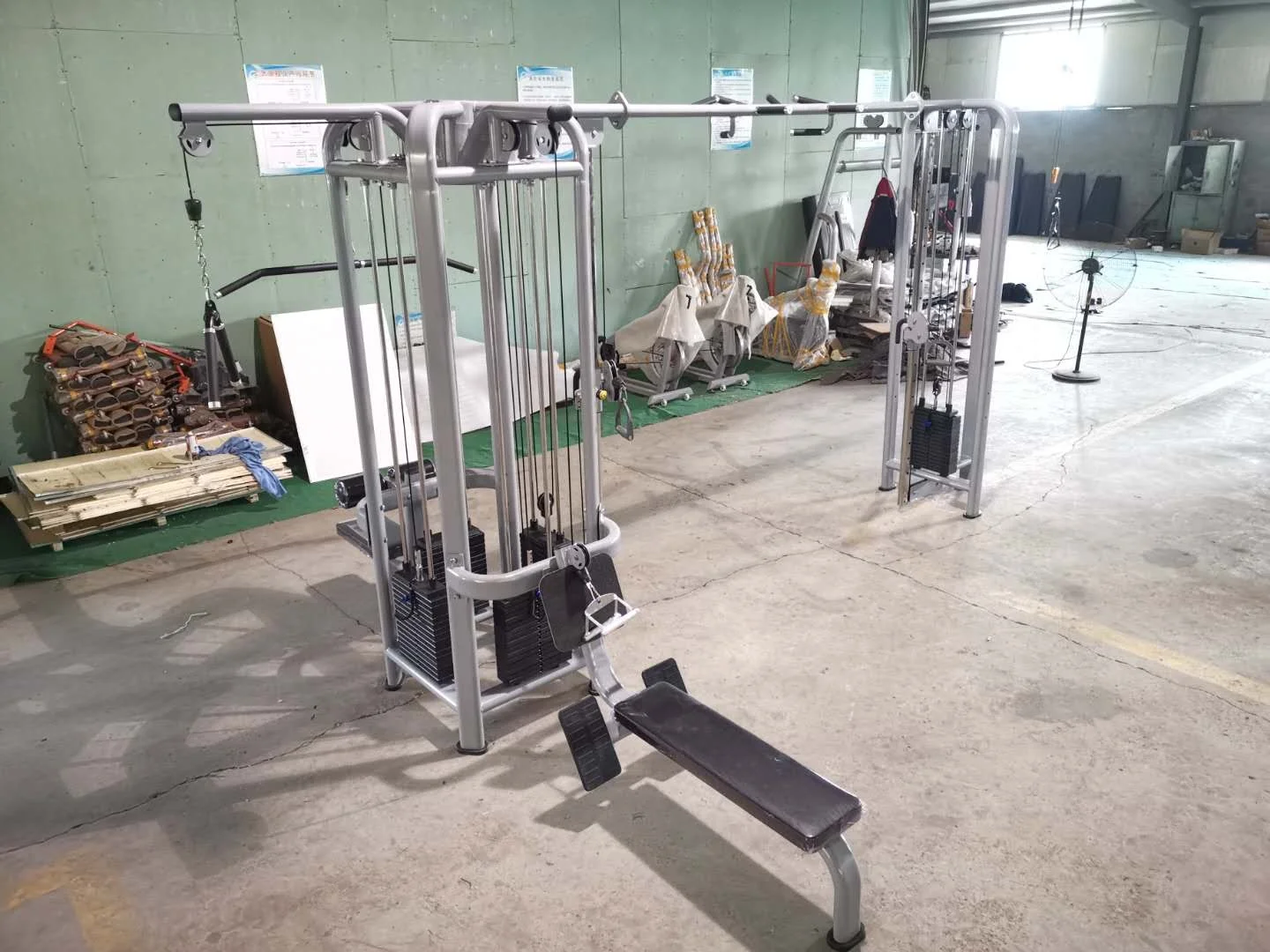 Professional Exercise Fitness Machine Commercial Gym Equipment Multi-functional Trainer 5 Station