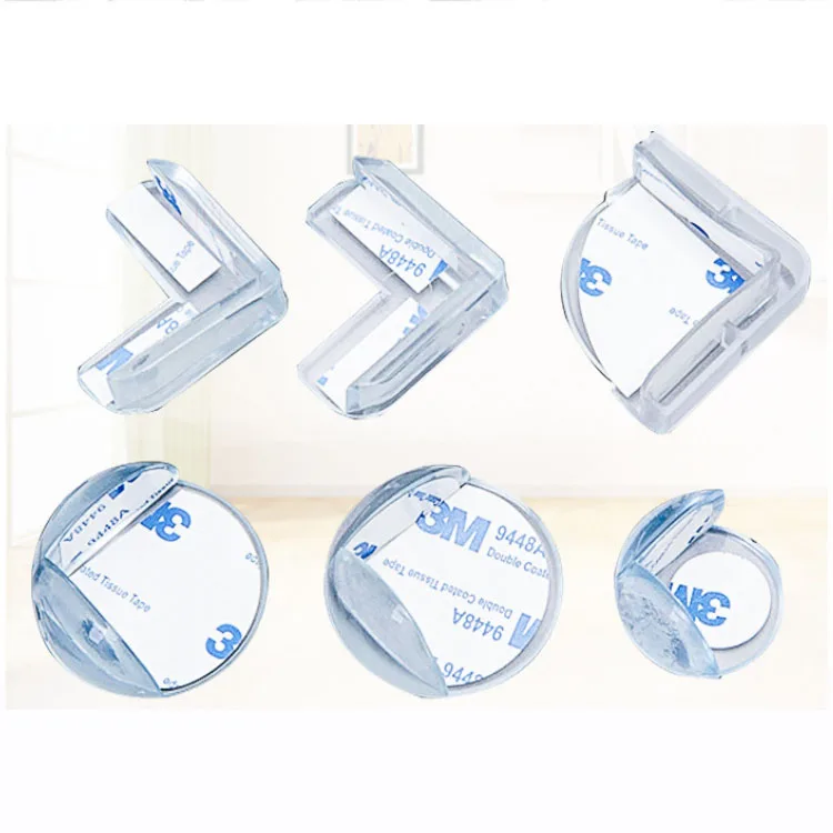 Детская безопасность для дома утолщенная Высокая Прозрачная силиконовая защита от столкновений угловой стол